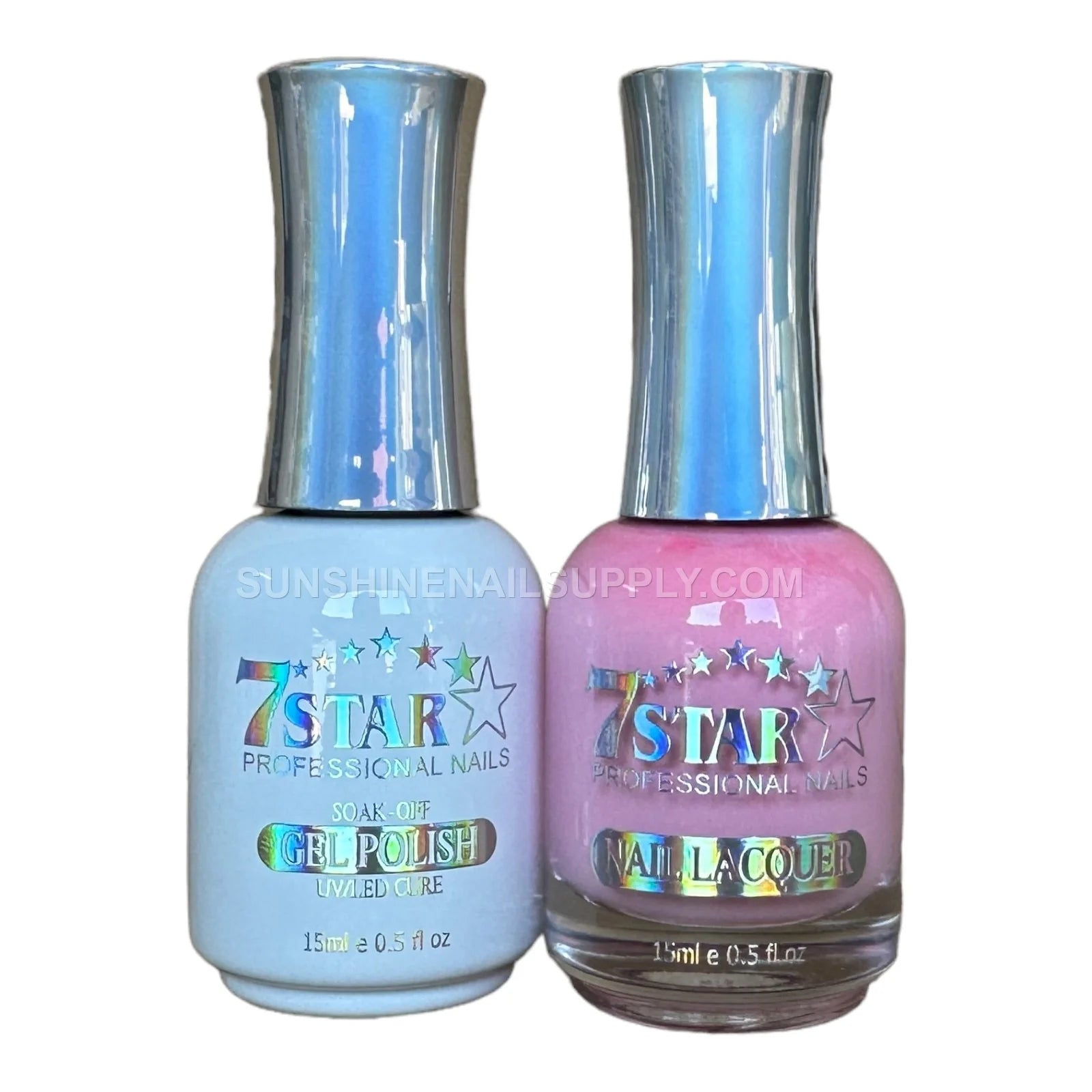 7 Star UV/LED Soak Off Gel Polish 3 in 1 #133 - Soft Pink