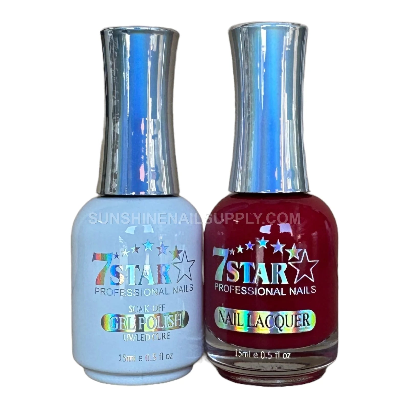 7 Star UV/LED Soak Off Gel Polish 3 in 1 #134 - Red Velvet