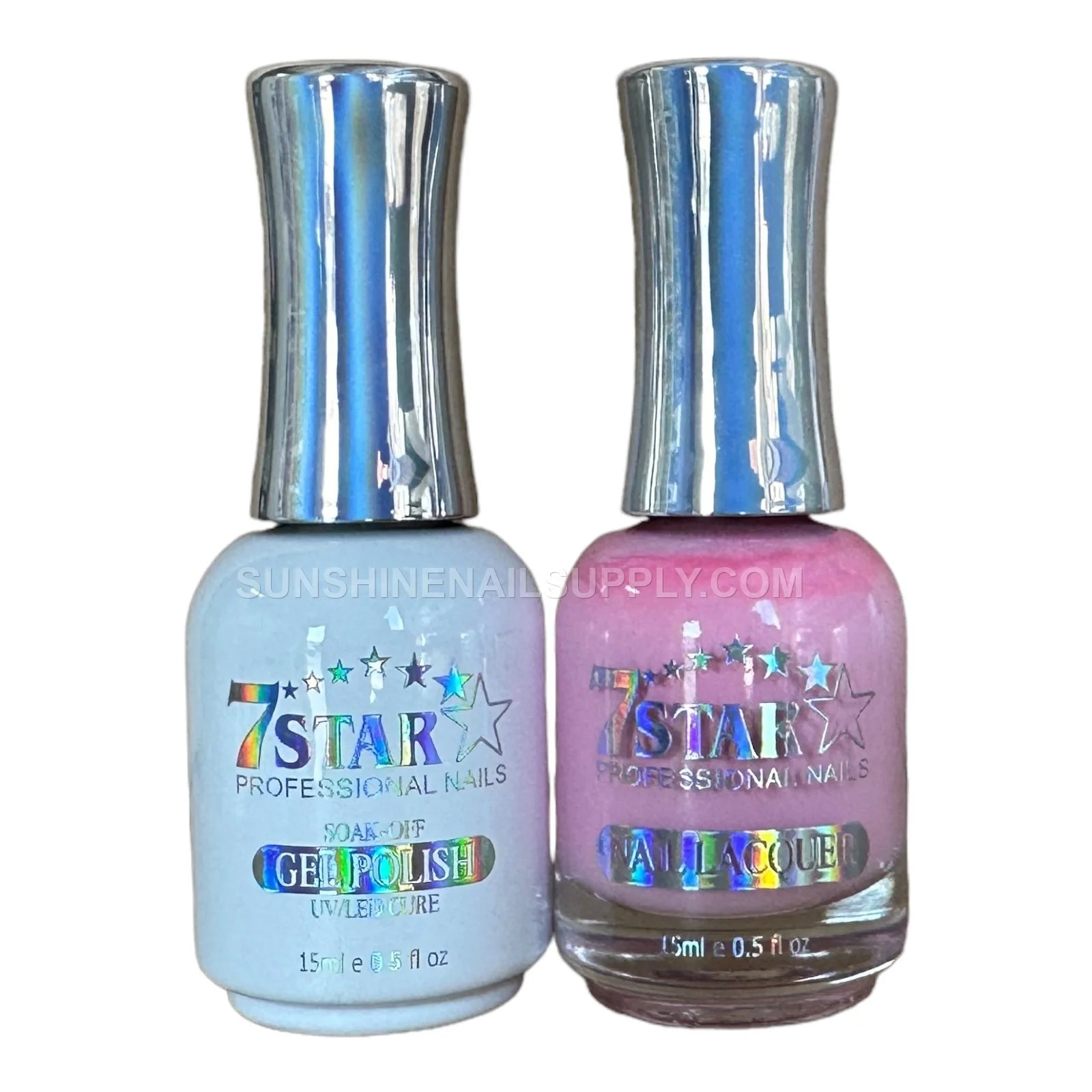 7 Star UV/LED Soak Off Gel Polish 3 in 1 #137 - Pink Lavender
