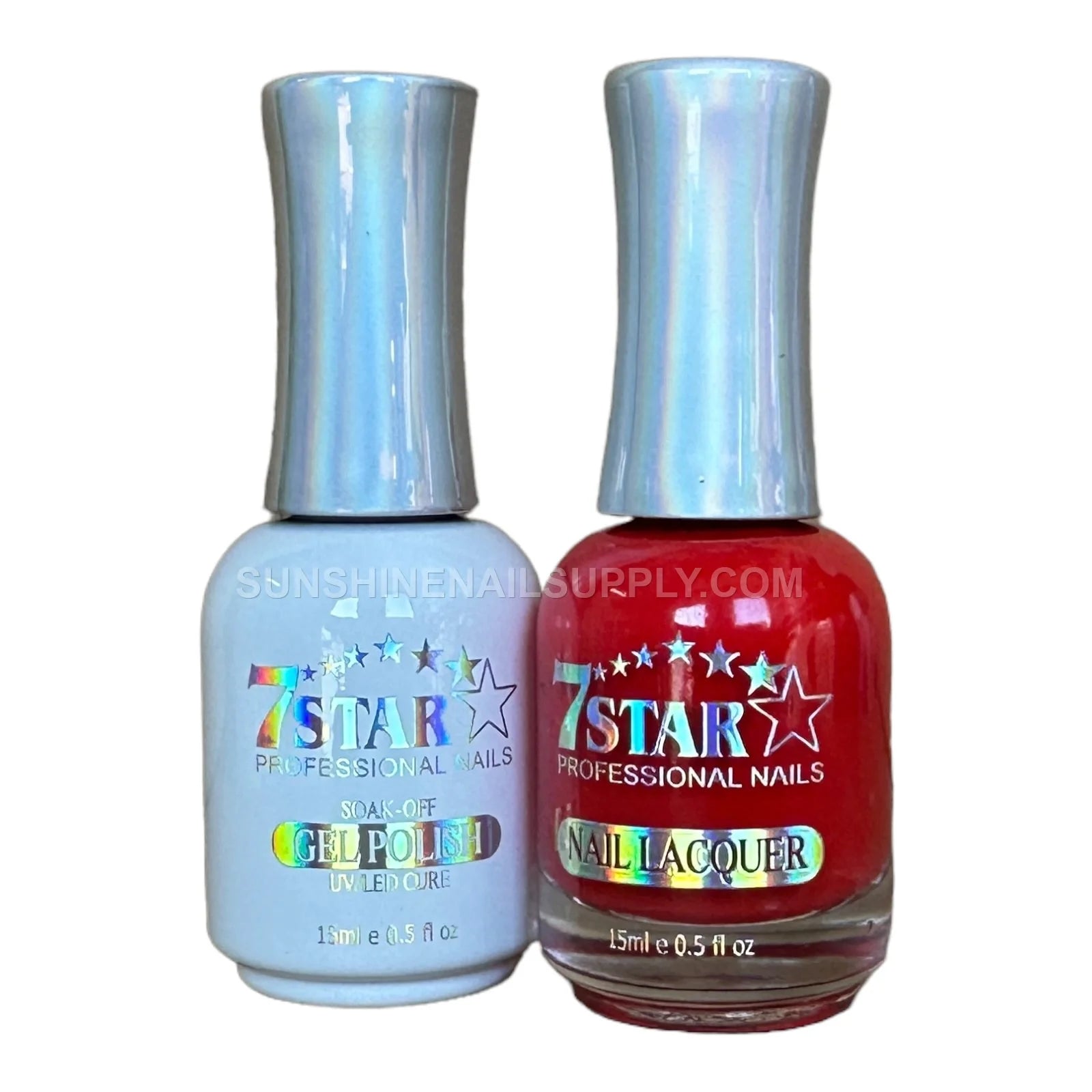 7 Star UV/LED Soak Off Gel Polish 3 in 1 #157 – Red Shade