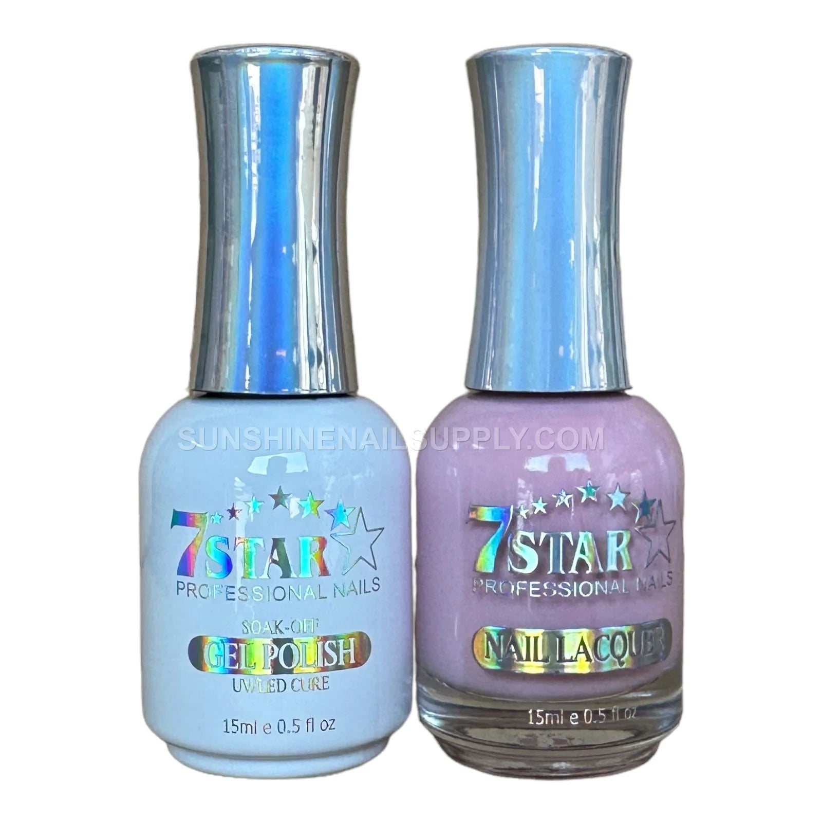 7 Star UV/LED Soak Off Gel Polish 3 in 1 #165 – Soft Pink