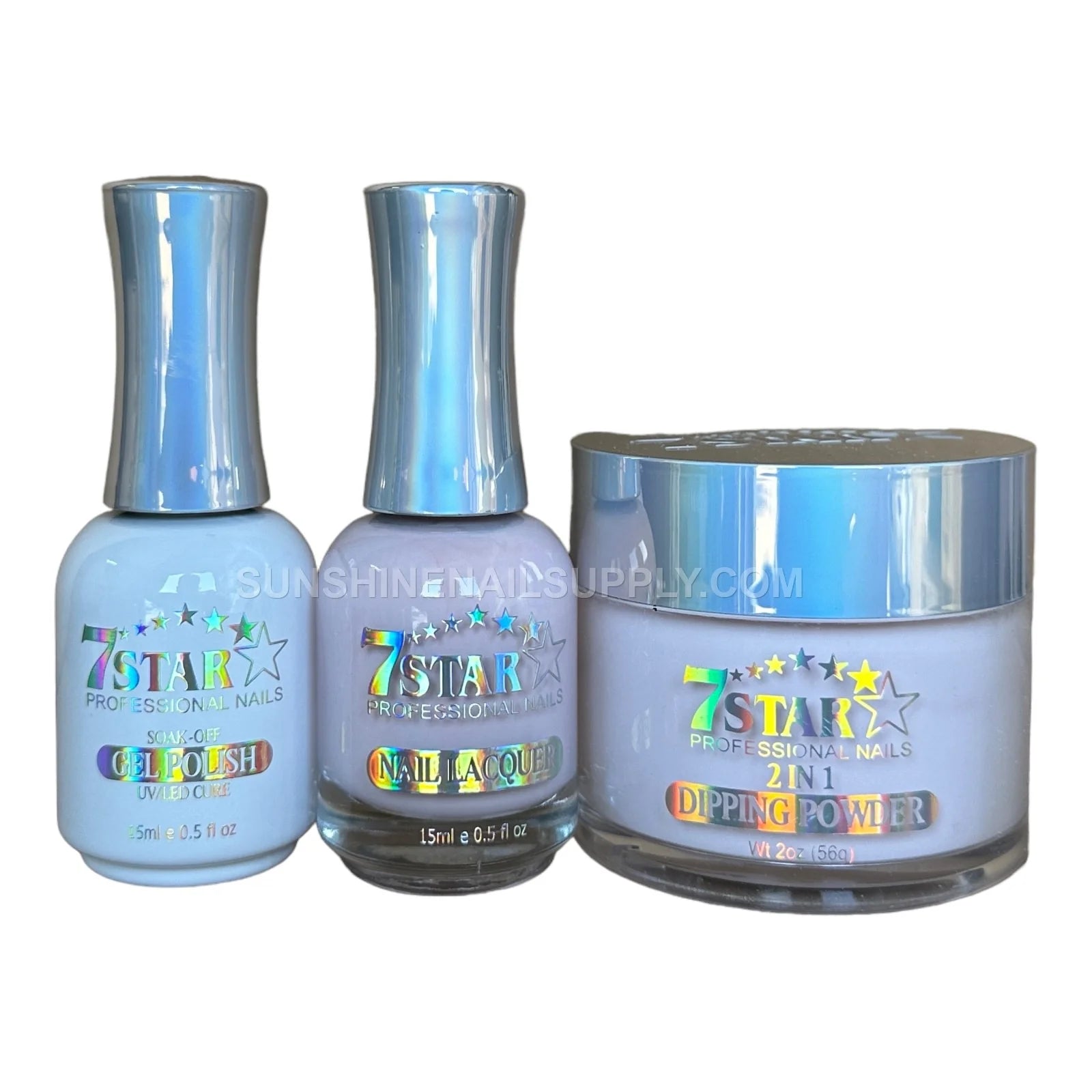 7 Star UV/LED Soak Off Gel Polish 3 in 1 #174 – Lavender