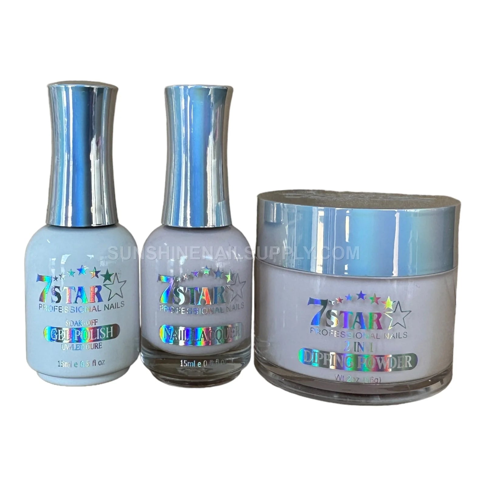 7 Star UV/LED Soak Off Gel Polish 3 in 1 #179 – Soft Lilac