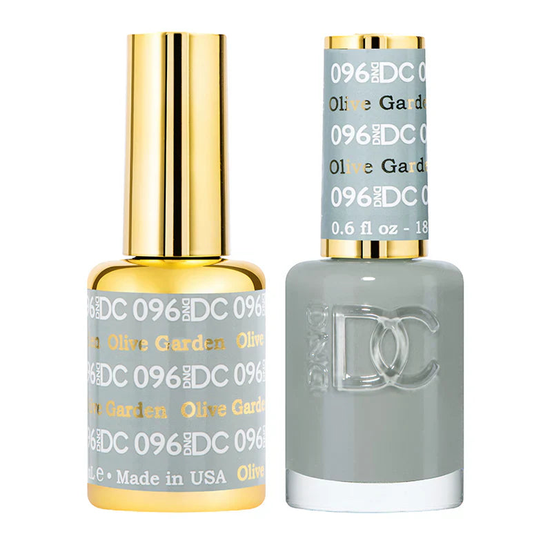 #096 -DND DC Gel Olive Garden UV/LED Soak Off Gel Polish