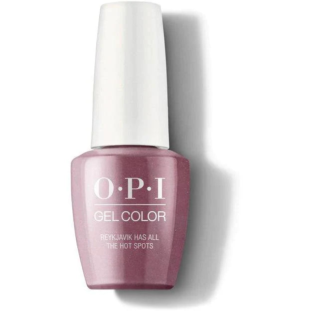 OPI GelColor Reykjavik Has All the Hot Spots 0.5 oz - Elegant Pink