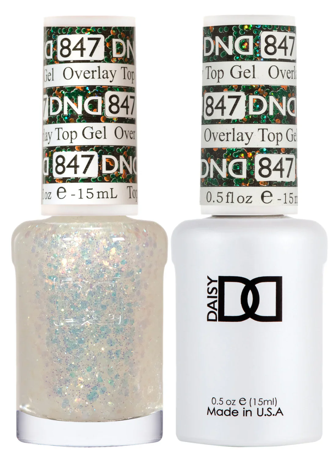 DND Gel Polish #847 Overlay Top Gel UV/LED Soak Off