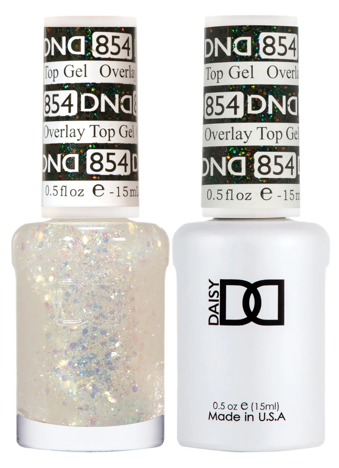DND Gel UV/LED Soak Off Gel Polish Overlay Top Gel #854