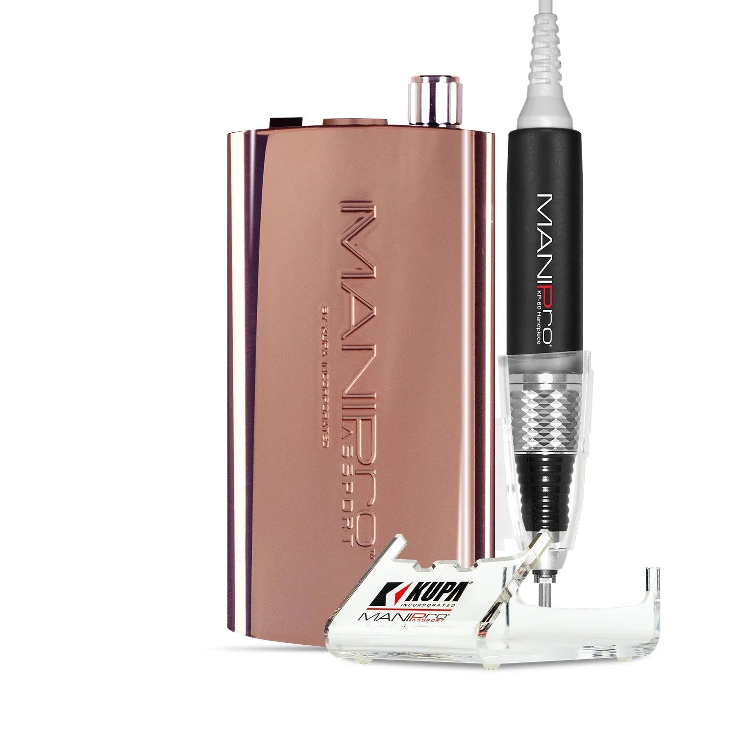 KUPA MANIPro Passport Rose Nail Drill – Portable E-File