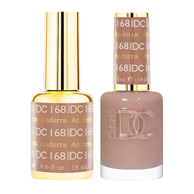 #168 -DND DC Gel Polish Andorra - UV/LED Soak Off Gel