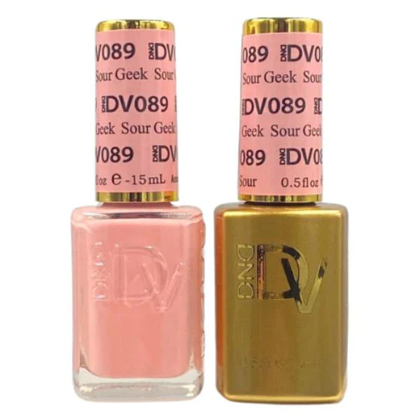 DND Diva #089 Sour Geek Gel & Lacquer Set - UV/LED