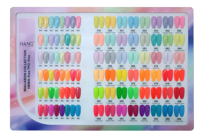 Hang Macaron 48 Colors – Vibrant Nail Polish Palette