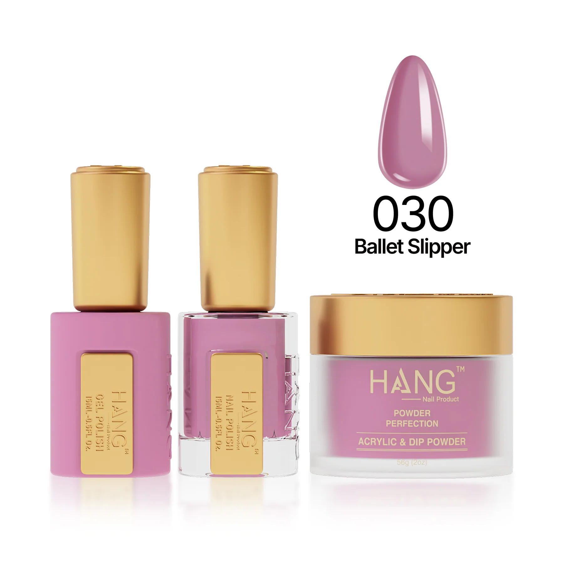#30 Hang Moonlight Ballet Slipper – Premium Gel Nail Polish