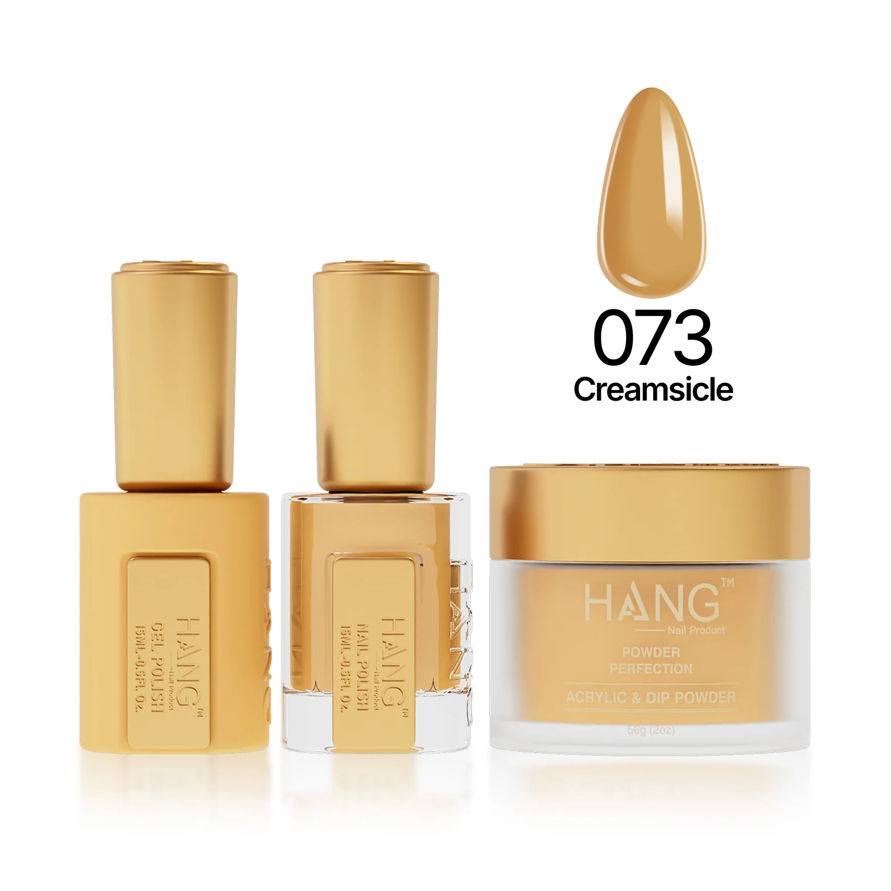 #73 Hang Moonlight Creamsicle – Gel & Dip Nail Polish