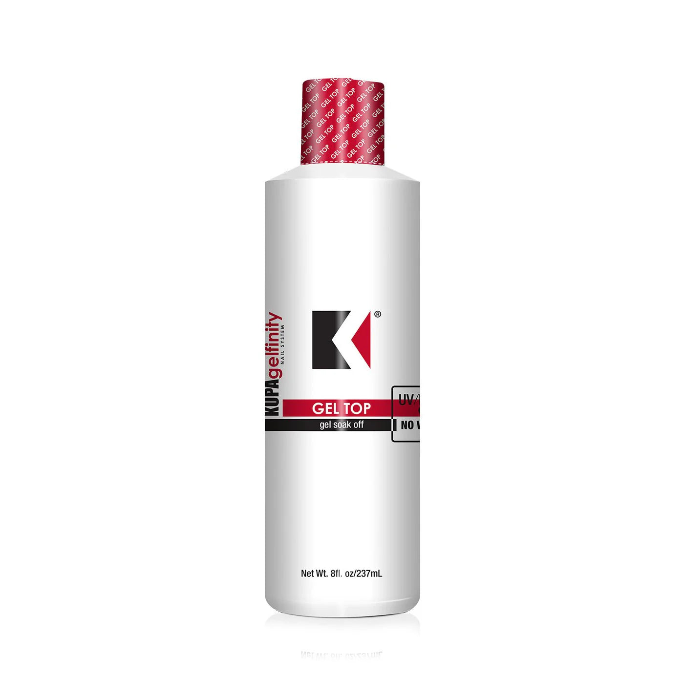 Kupa GelFinity Top Coat Gloss No Wipe – 8oz, High Gloss Finish