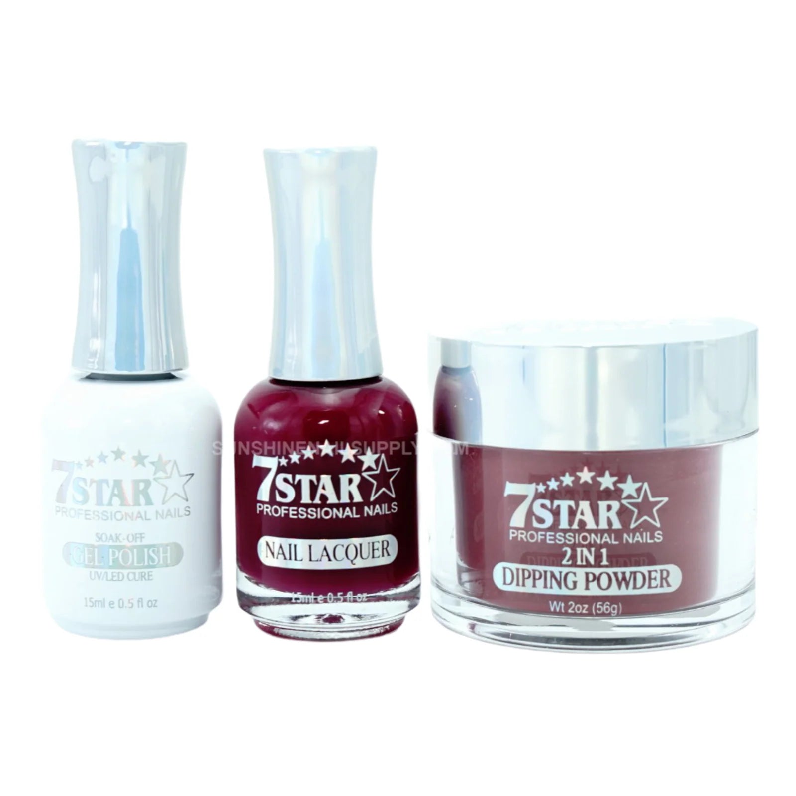 #271 - 7 Star UV/LED Gel Polish 3 in 1 Set | Gel, Lacquer & Powder