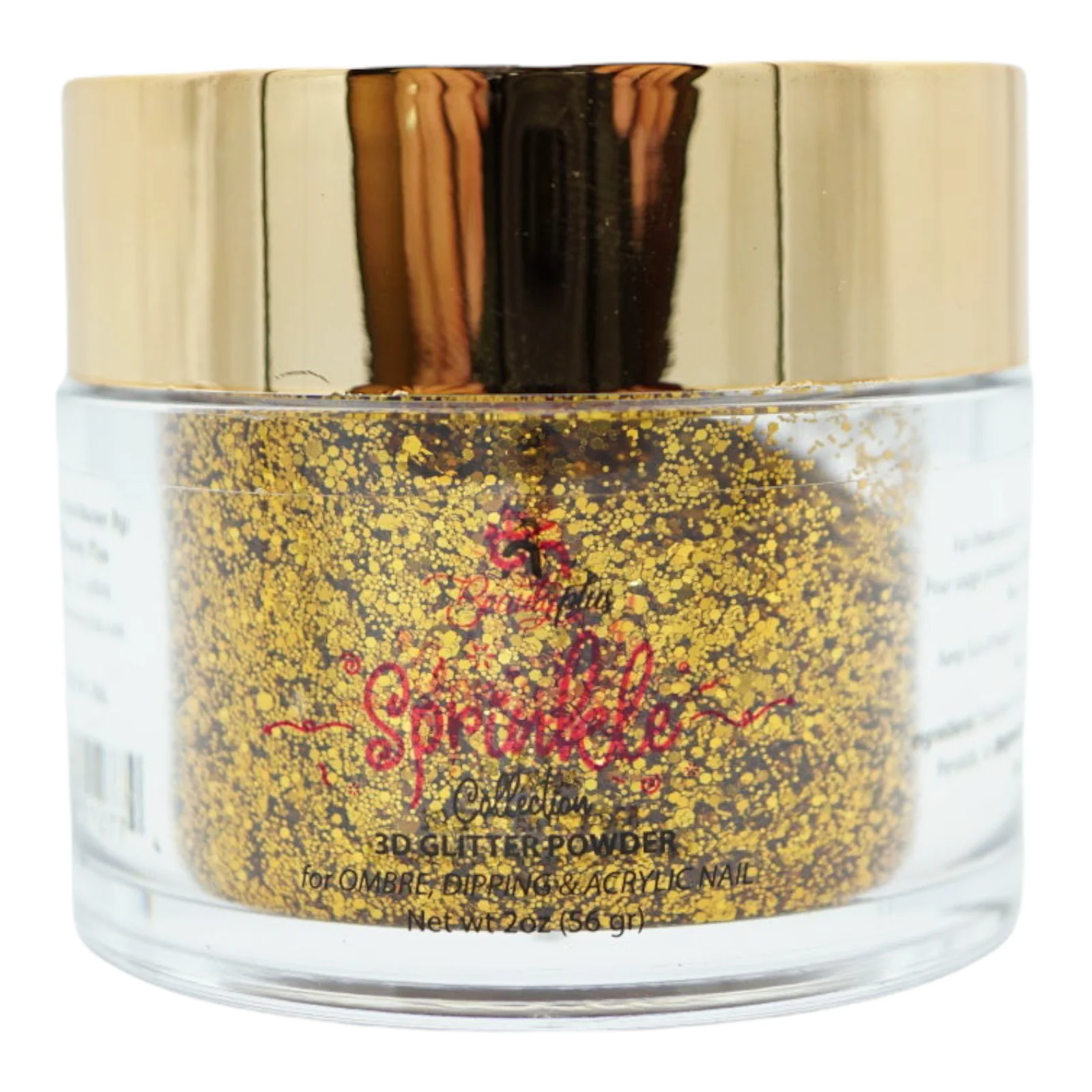 3D Glitter Powder Sprinkle 2oz Nail Art Acrylic Dip #19