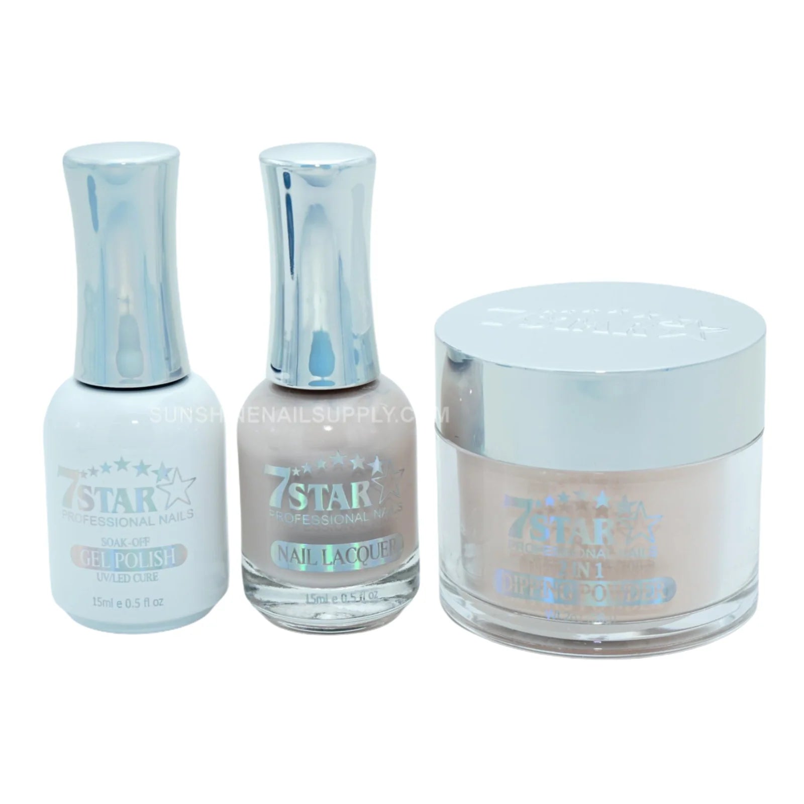 #262 - 7 Star UV/LED Soak Off Gel Polish 3 in 1 - Nude