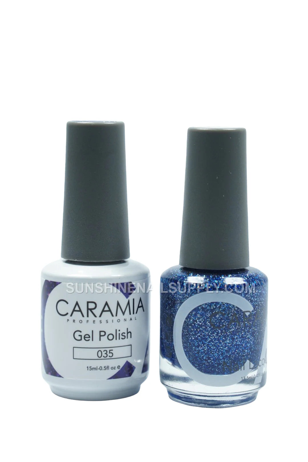 Caramia UV/LED Soak Off Gel Polish #035 – Peach Pink Gel
