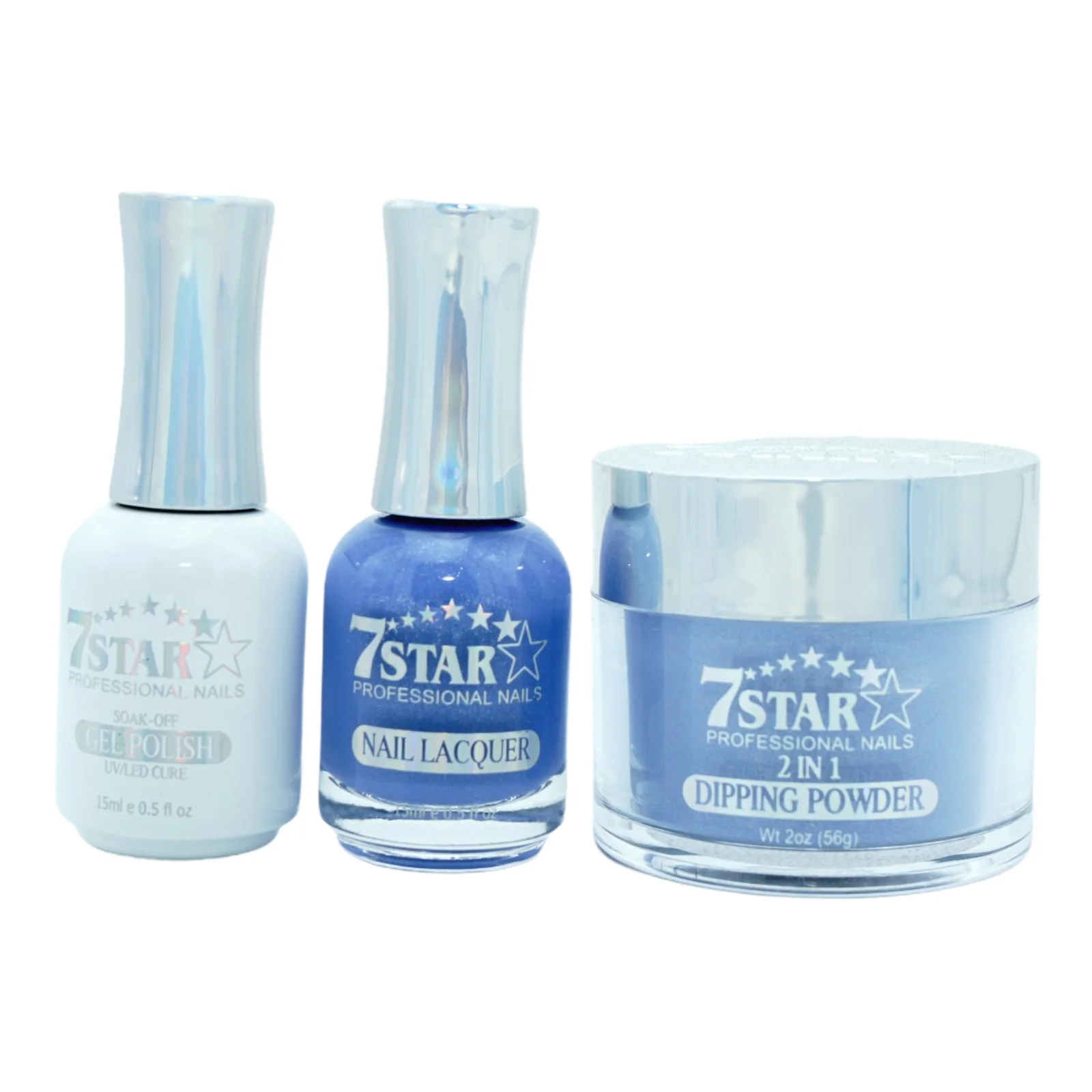7 Star 3 in 1 Gel Polish #257 - Gel, Lacquer & Dip Powder
