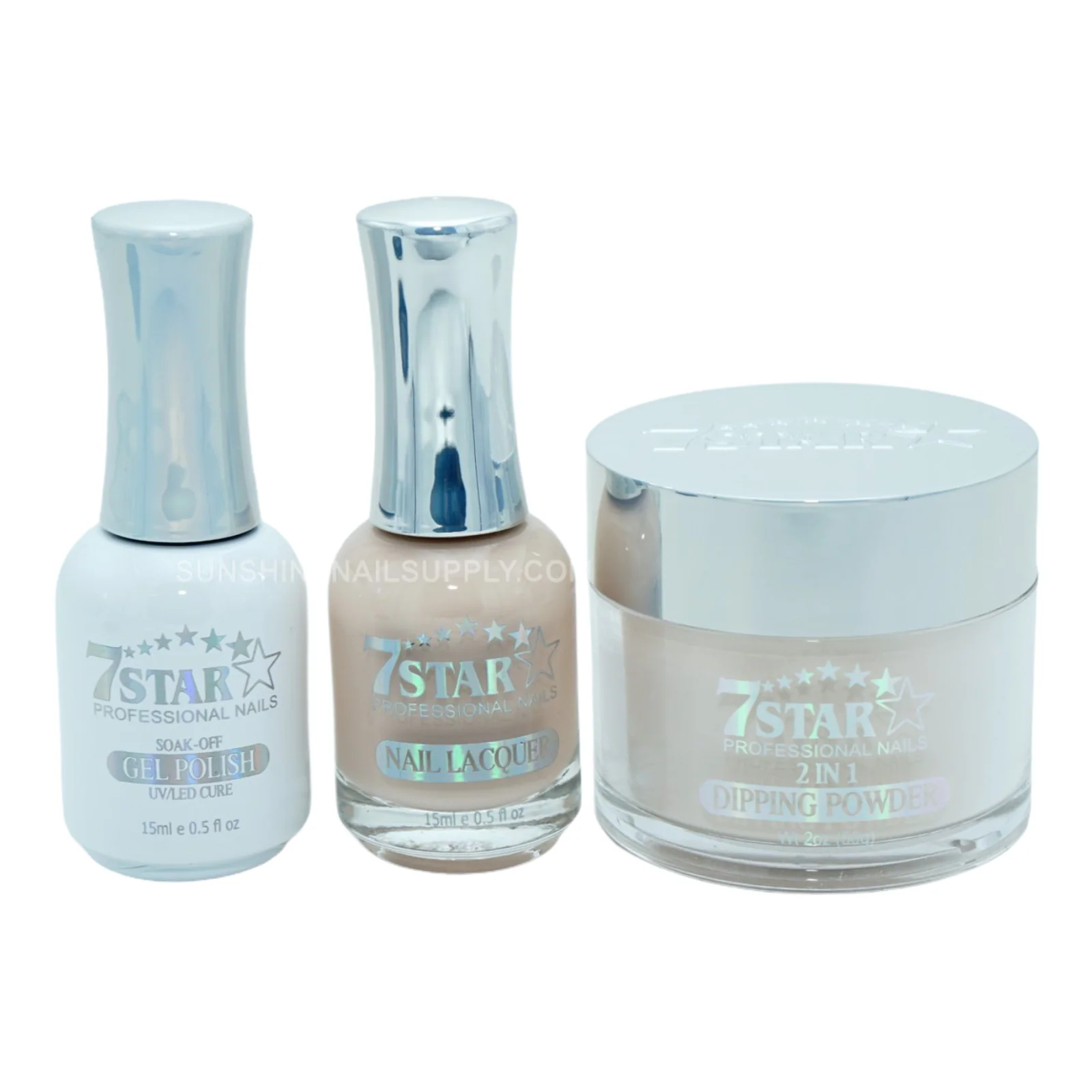 7 Star 3 in 1 Gel Polish #250 - Gel, Lacquer & Dip Powder
