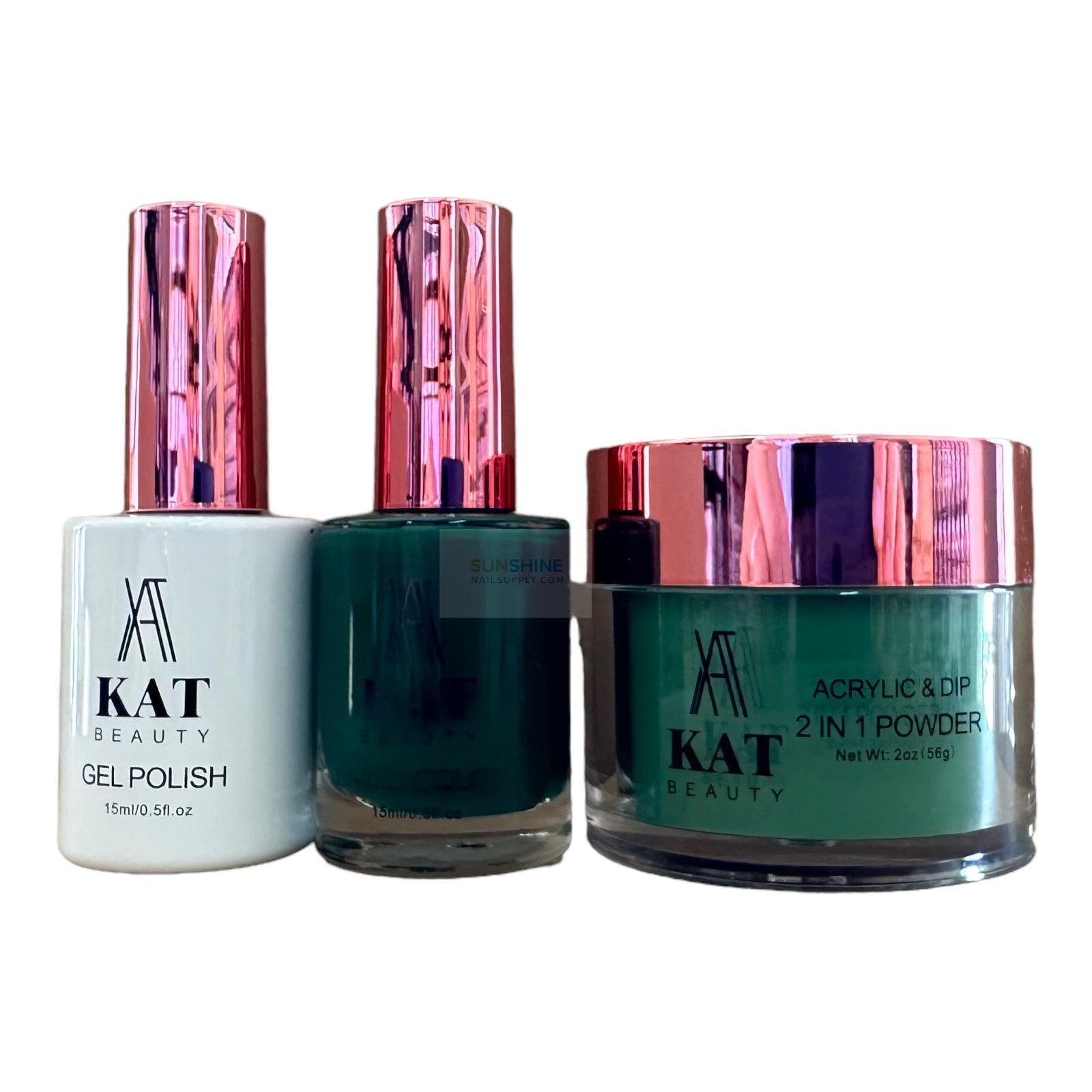 KAT Beauty UV/LED Soak Off Gel Polish 3-in-1 Set #122