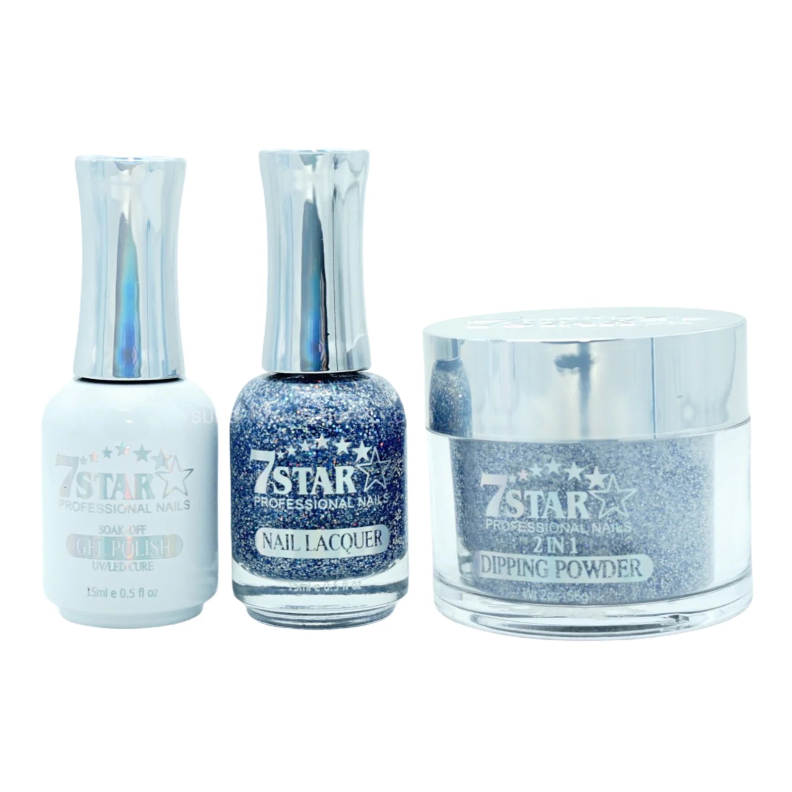 7 Star UV/LED Gel Polish 3 in 1 Set - #371