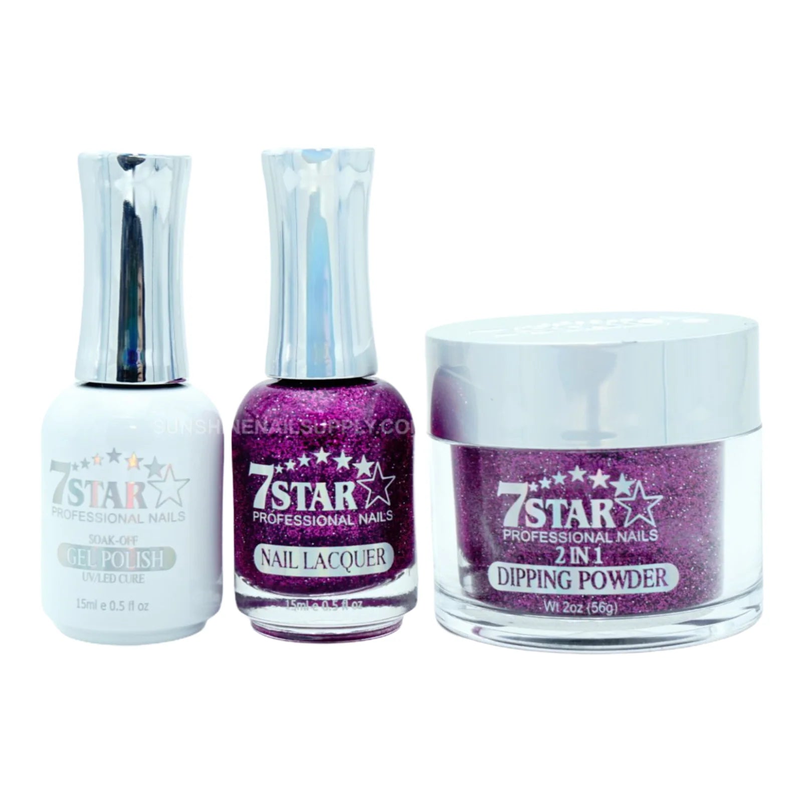 7 Star UV/LED Gel Polish 3 in 1 Set - #358