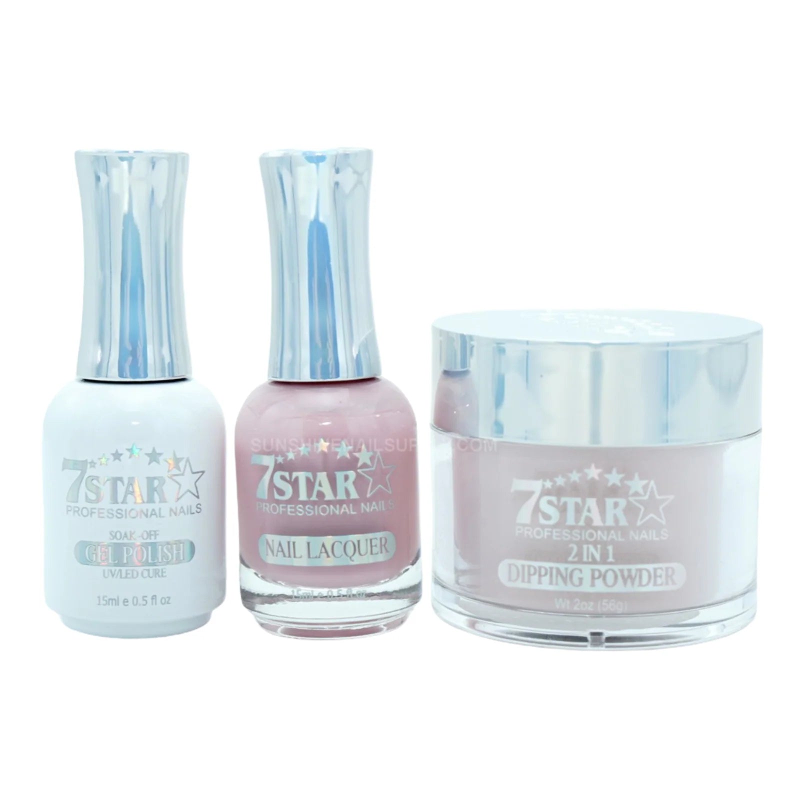 7 Star UV/LED Gel Polish 3 in 1 Set - #338