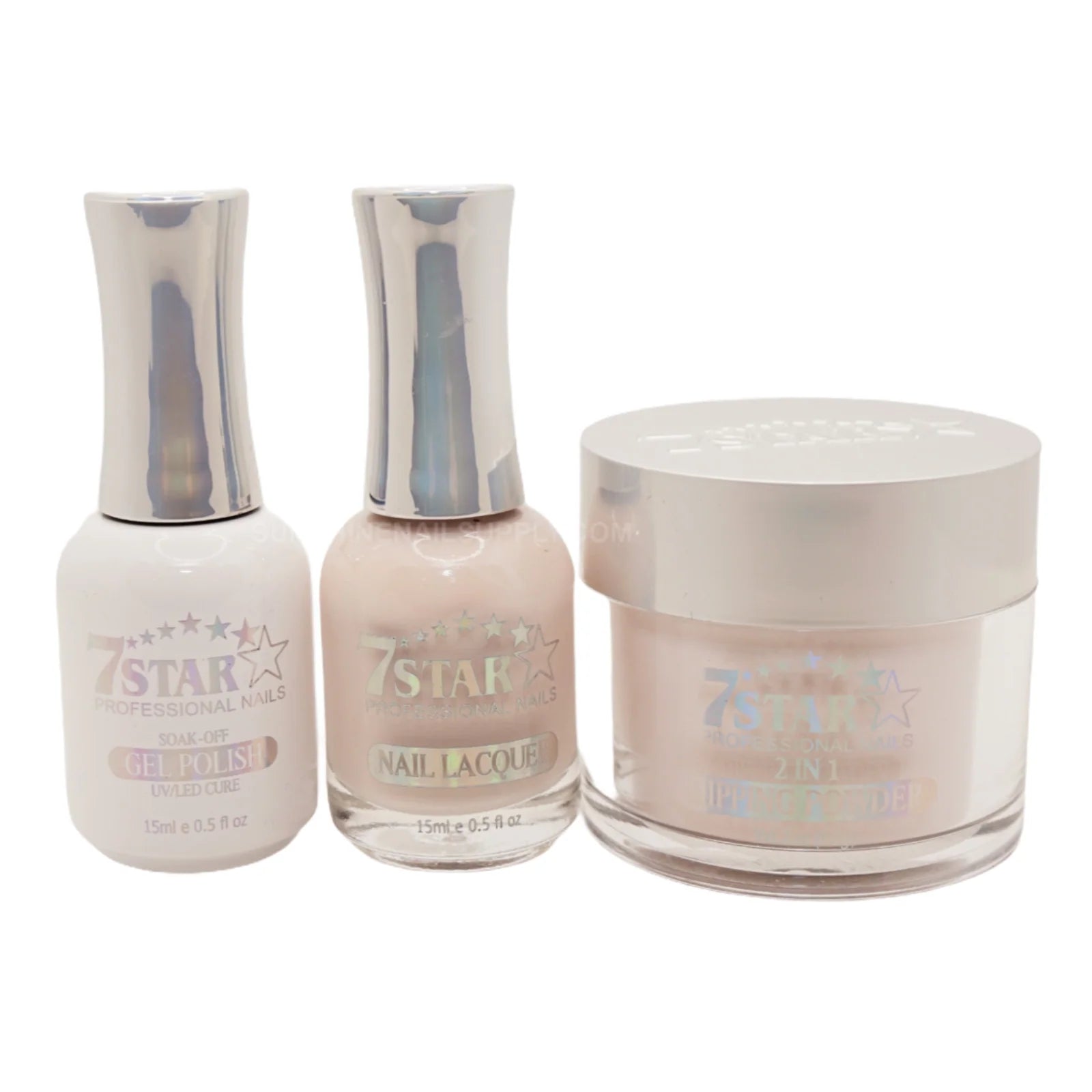 7 Star UV/LED Soak Off Gel Polish 3-in-1 Set #410