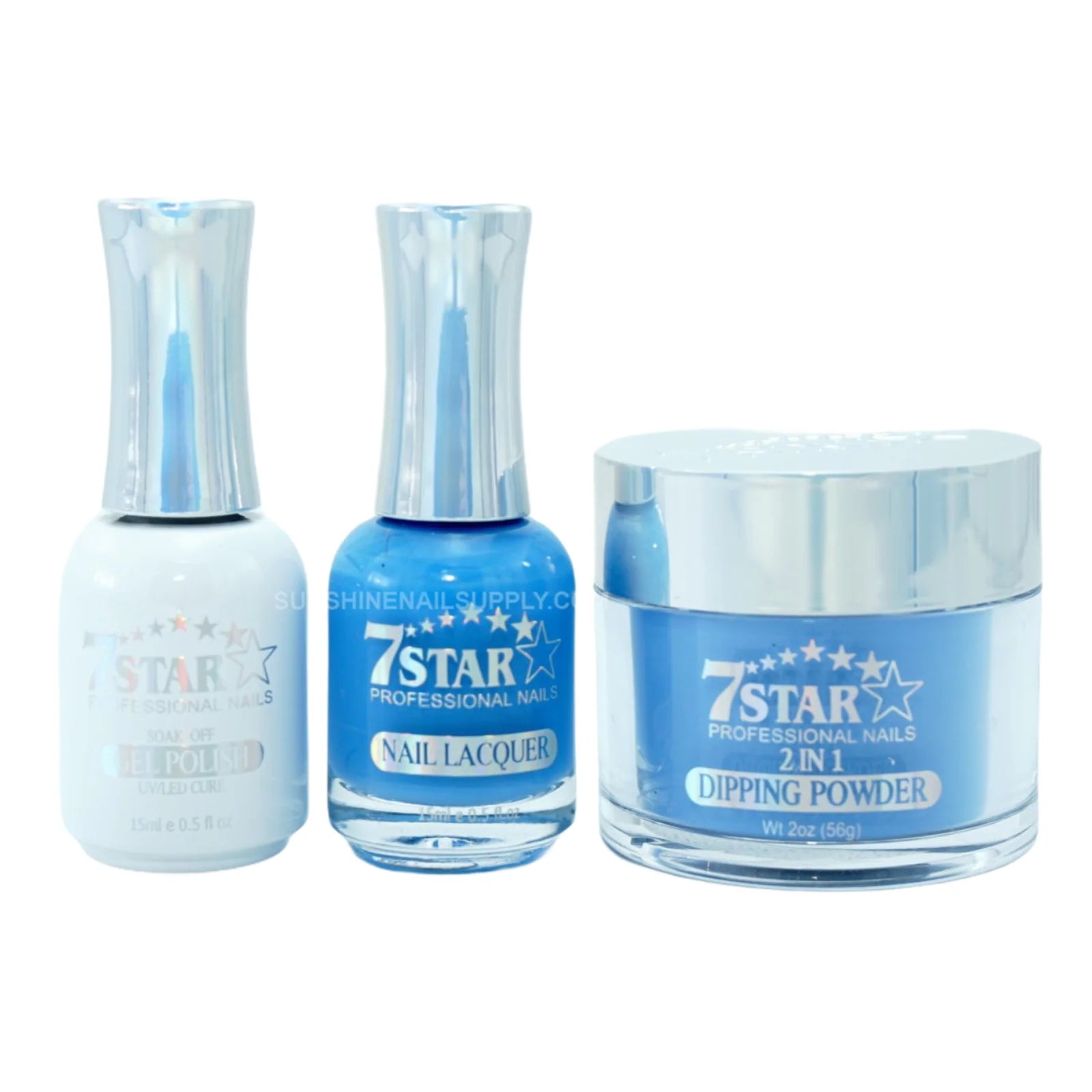 #275 - 7 Star UV/LED Gel Polish 3 in 1 Set | Gel, Lacquer & Powder