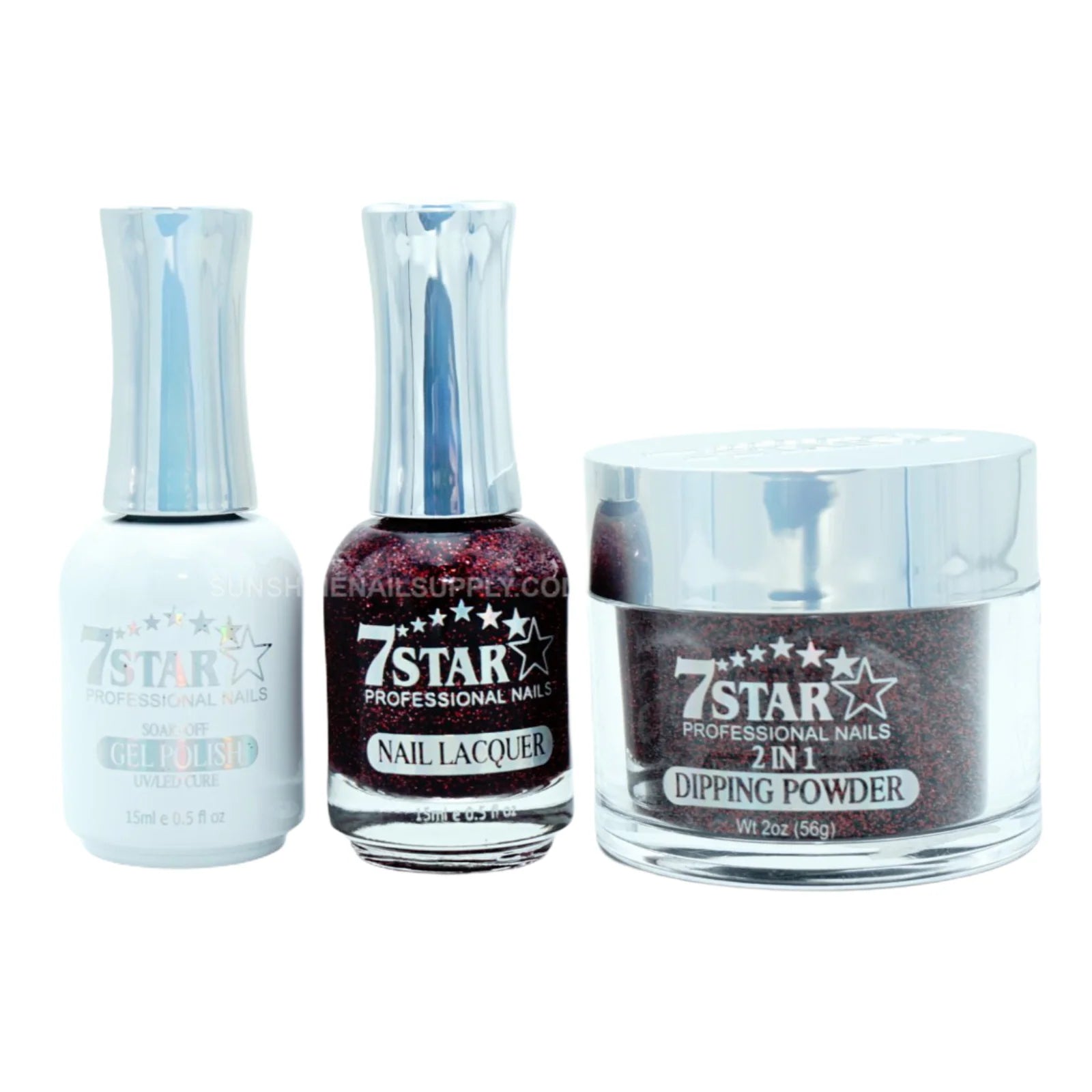 7 Star UV/LED Gel Polish 3 in 1 Set - #362