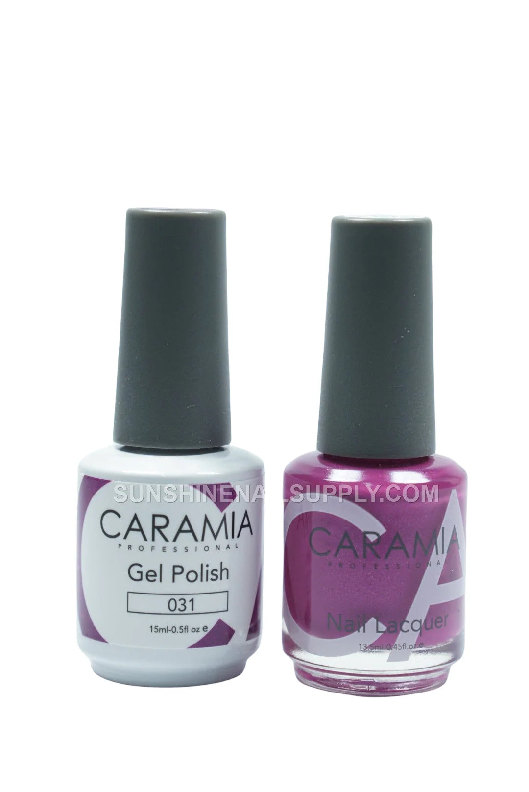Caramia UV/LED Soak Off Gel Polish #031 – Soft Lilac Gel