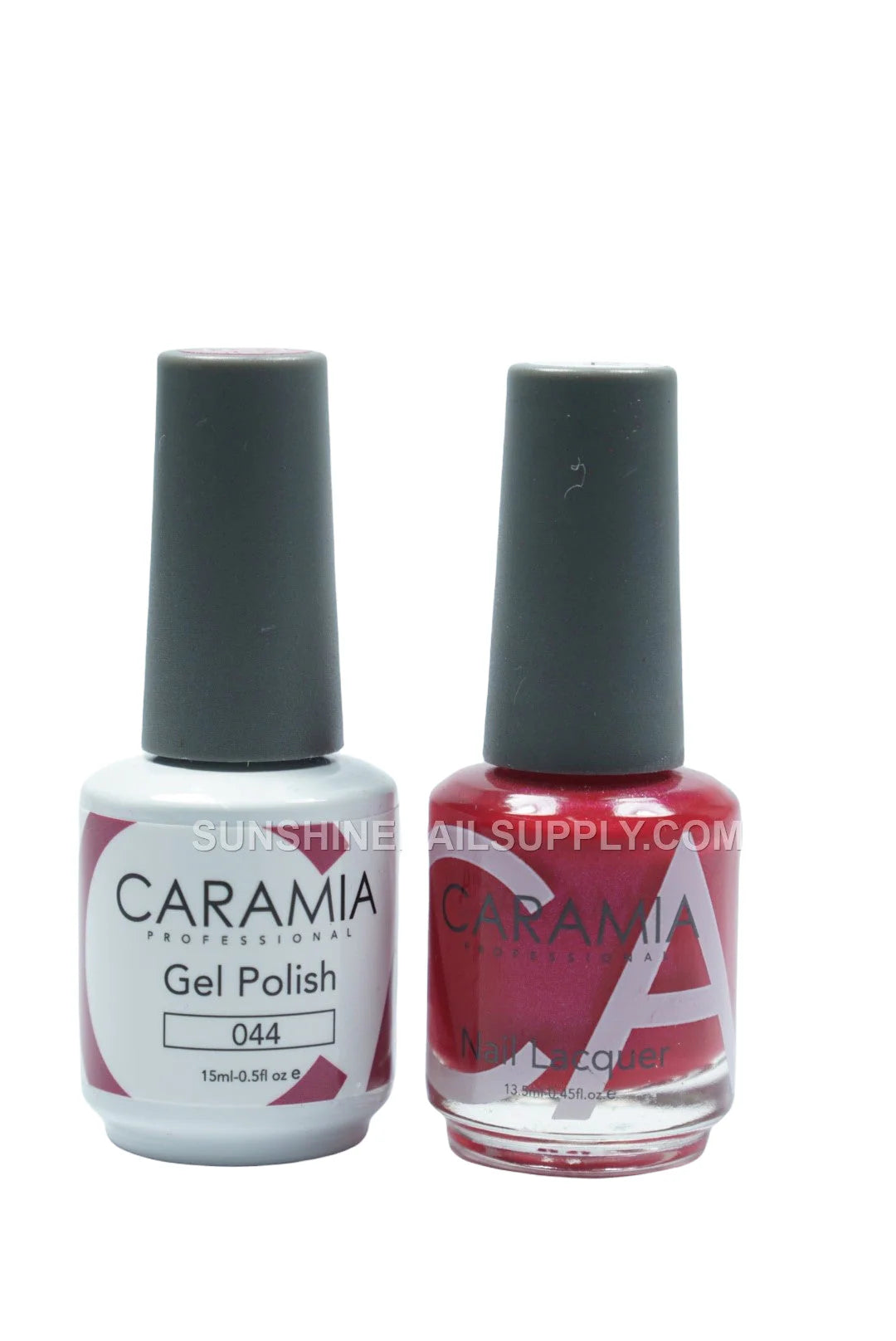 Caramia UV/LED Soak Off Gel Polish #044 – Bright Coral Gel