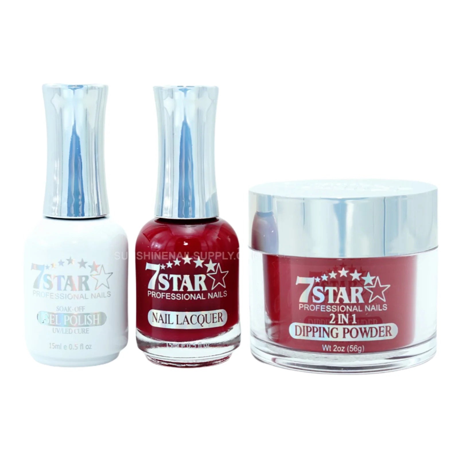 #270 - 7 Star UV/LED Gel Polish 3 in 1 Set | Gel, Lacquer & Powder