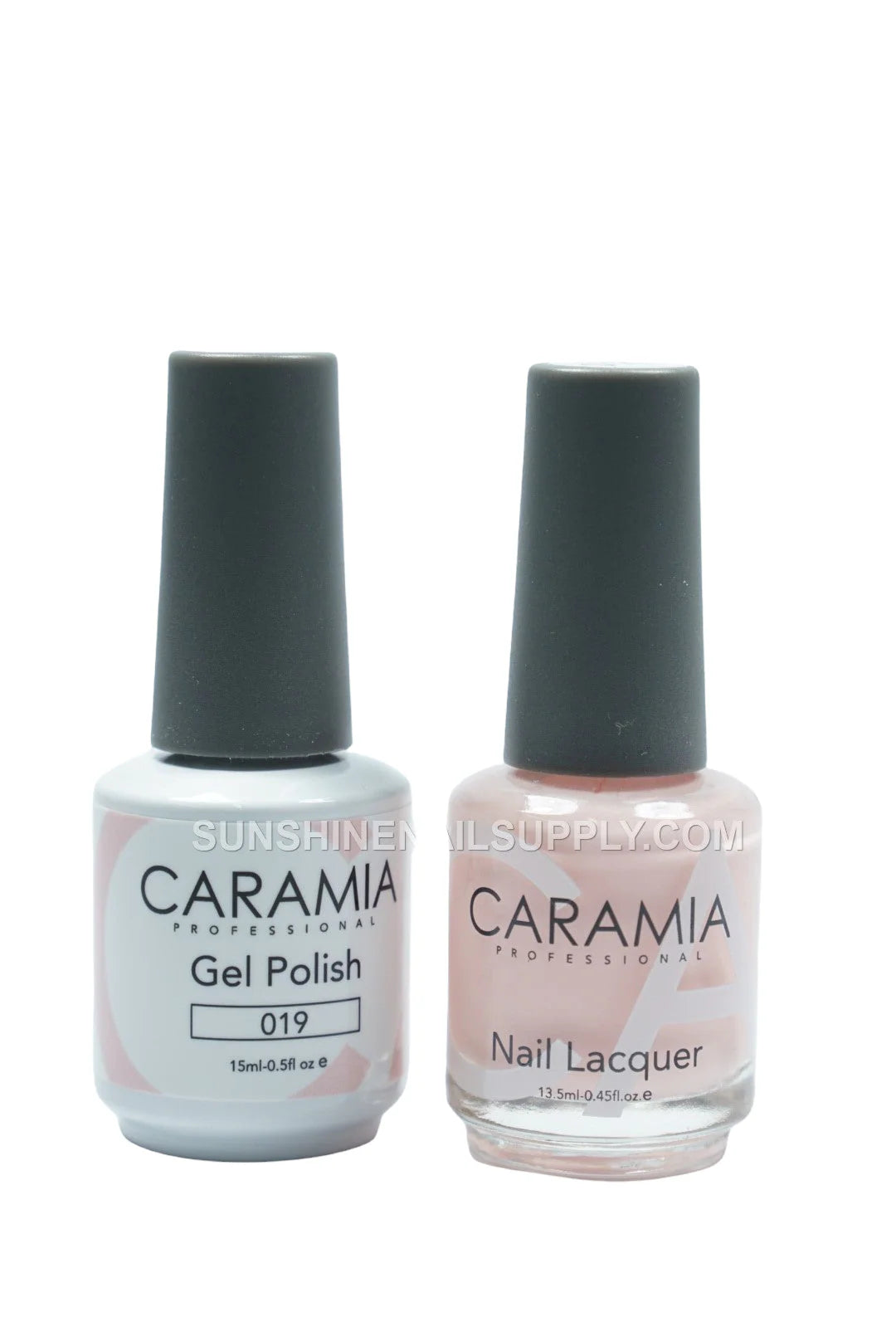 Caramia UV/LED Soak Off Gel Polish #019 – Light Pink Gel