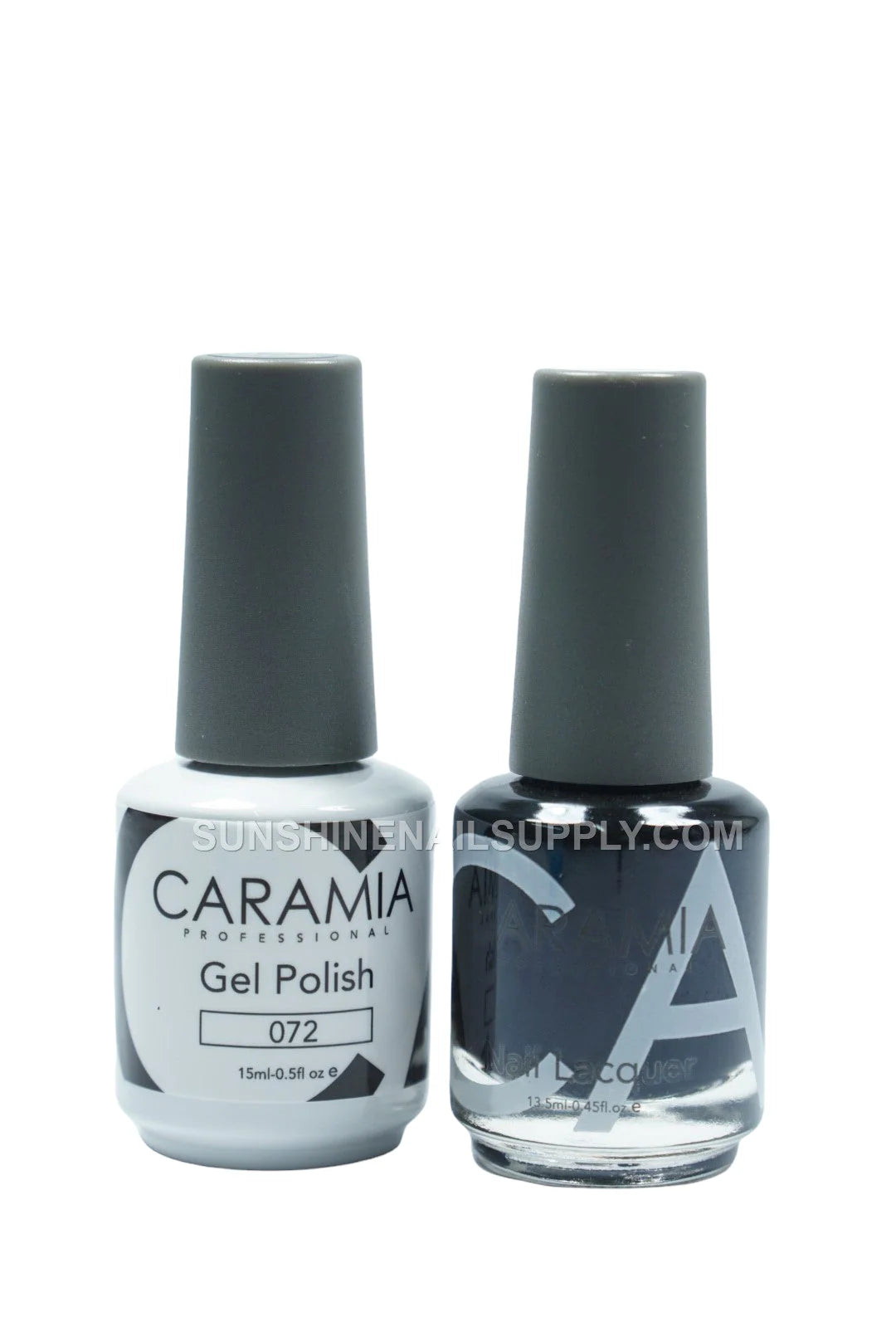 Caramia UV/LED Soak Off Gel Polish #072 – Black