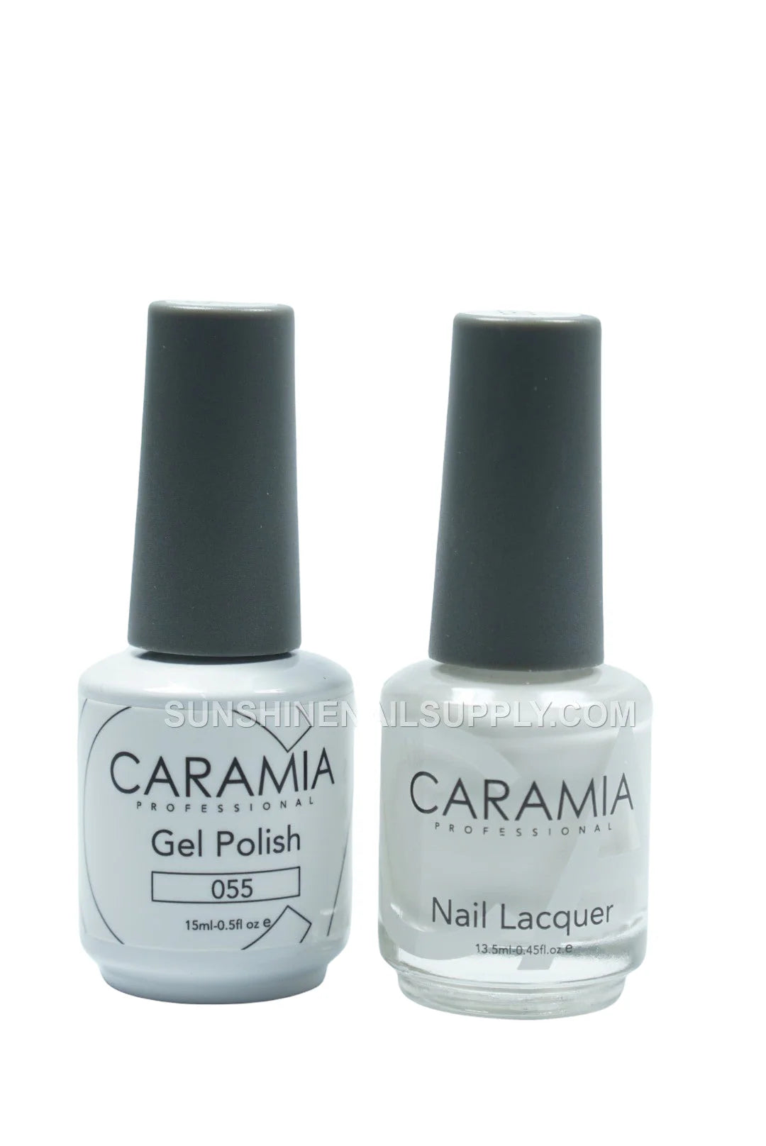 Caramia UV/LED Soak Off Gel Polish #055 – Classic White Gel