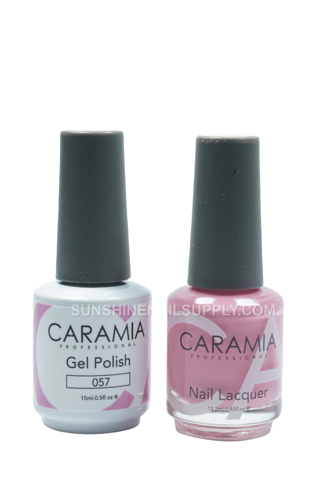 Caramia UV/LED Soak Off Gel Polish #057 – Soft Pink Gel