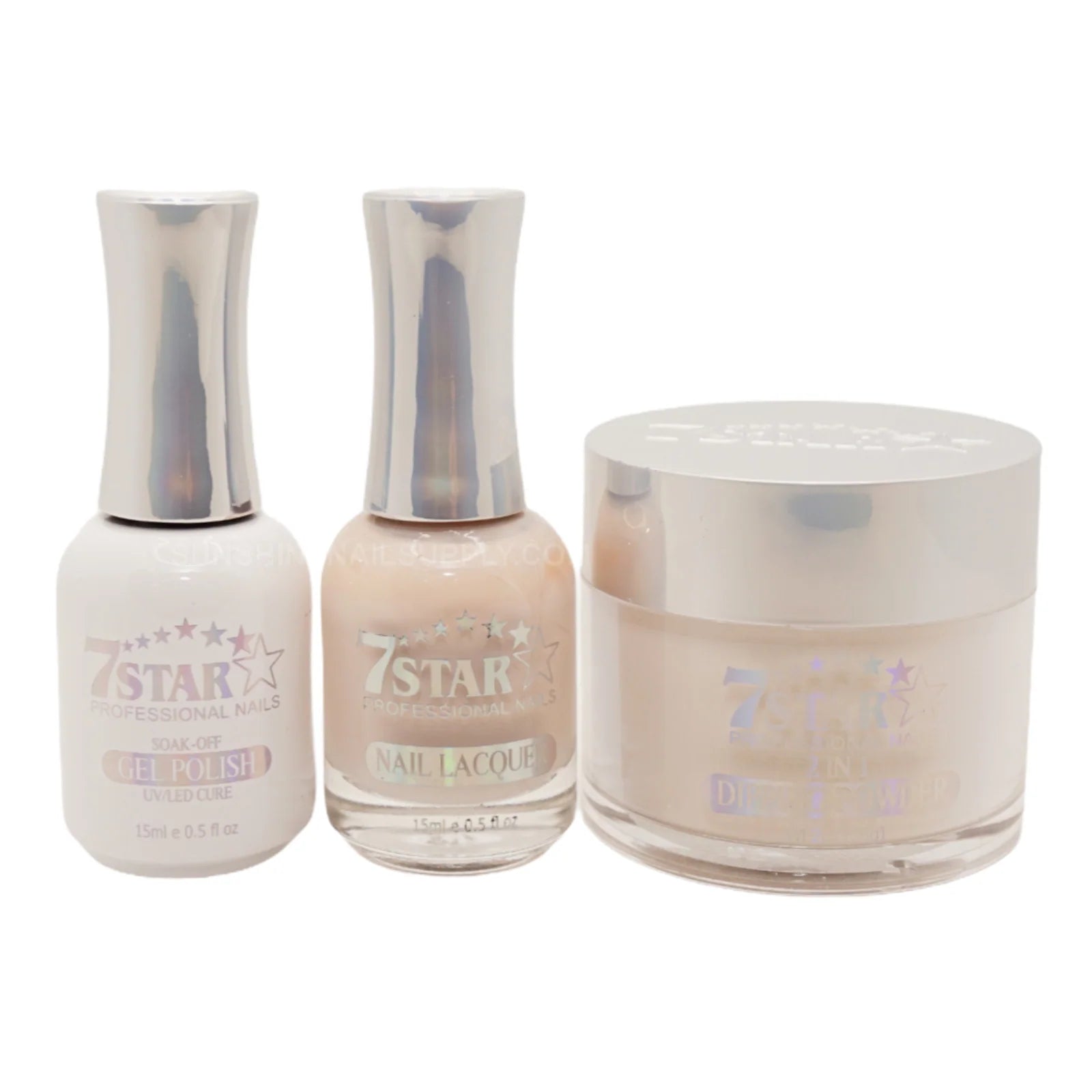 7 Star UV/LED Soak Off Gel Polish 3-in-1 Set #411