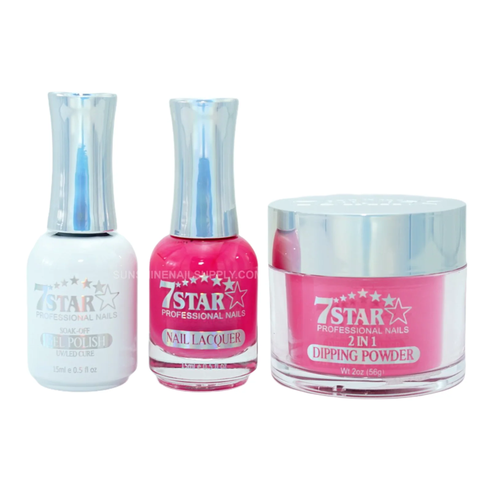 7 Star 3 in 1 Gel Polish #301 - Gel, Lacquer & Dip Powder