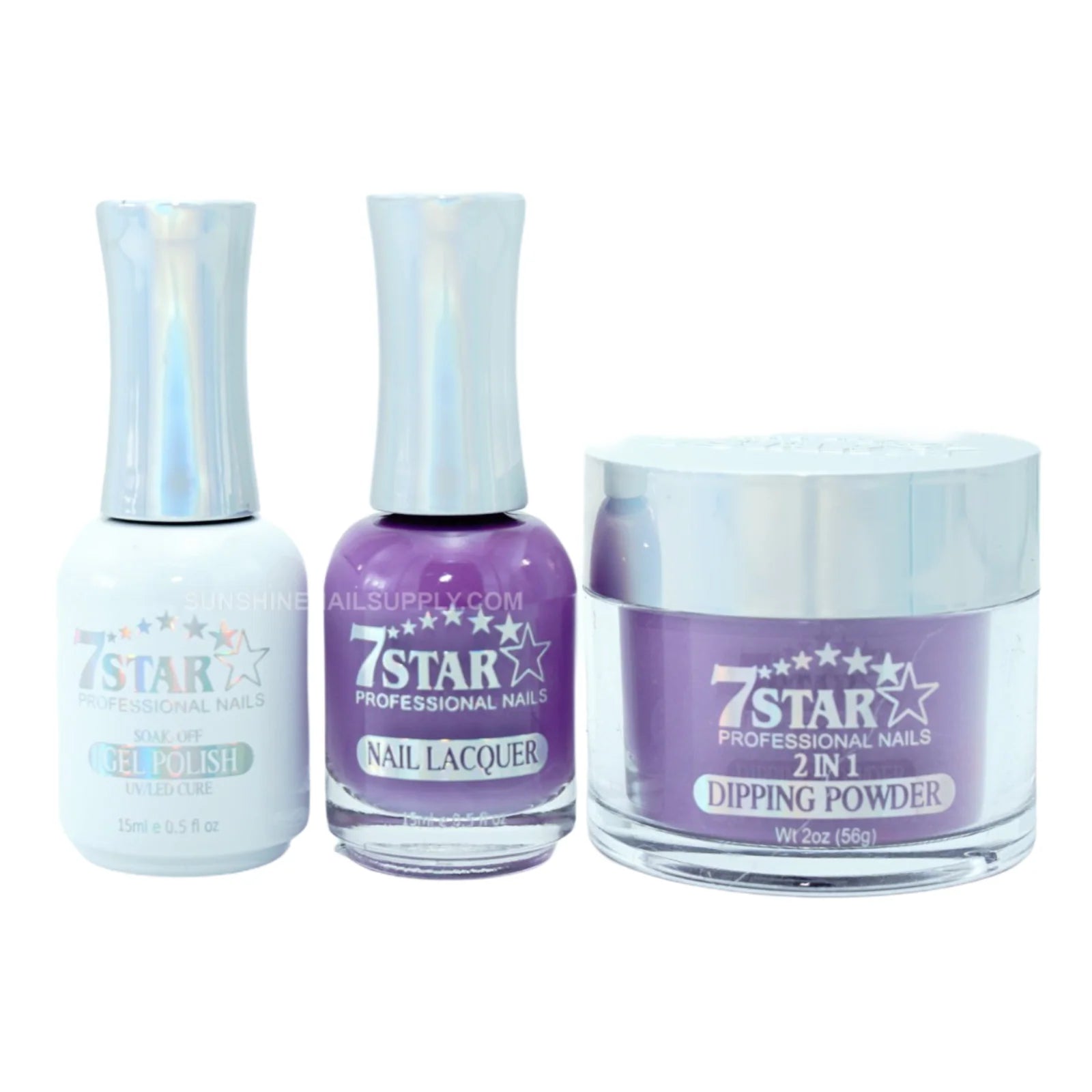 #279 - 7 Star UV/LED Gel Polish 3 in 1 Set | Gel, Lacquer & Powder