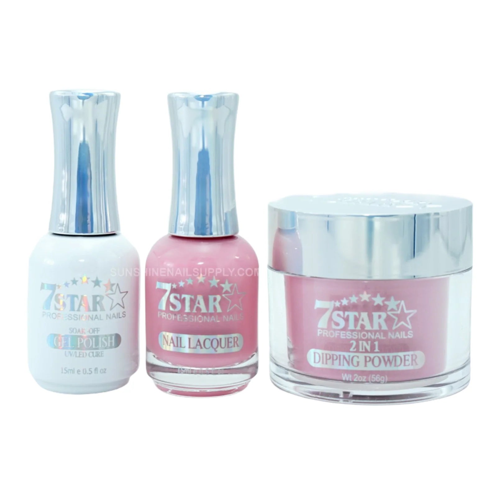 #281 - 7 Star UV/LED Gel Polish 3 in 1 Set | Gel, Lacquer & Powder