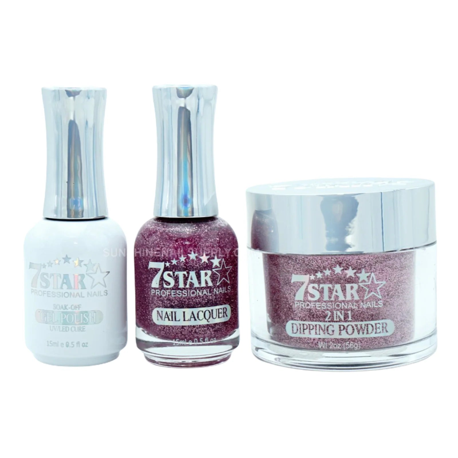 7 Star UV/LED Gel Polish 3 in 1 Set - #355