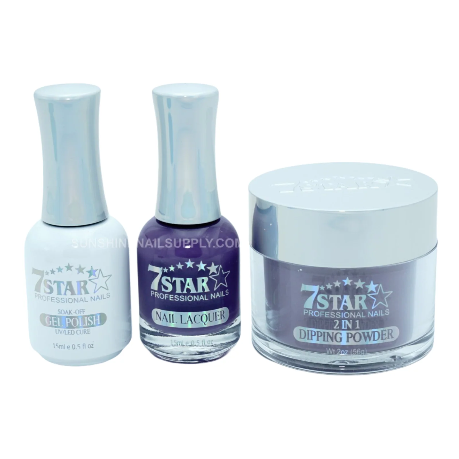 7 Star 3 in 1 Gel Polish #242 - Gel, Lacquer & Dip Powder