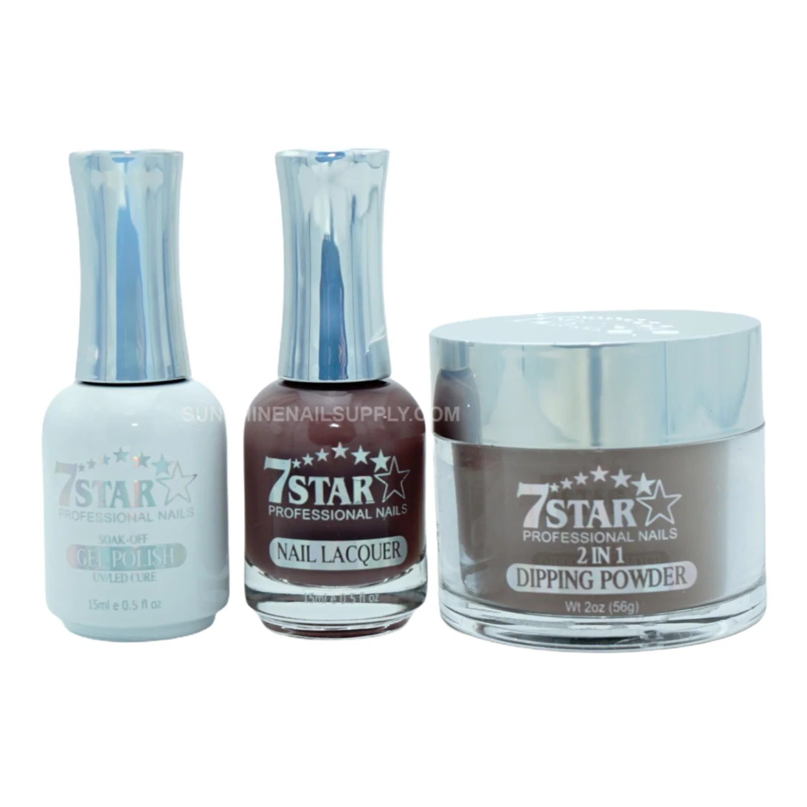 7 Star UV/LED Soak Off Gel Polish 3 in 1 - Gel, Lacquer, Powder
