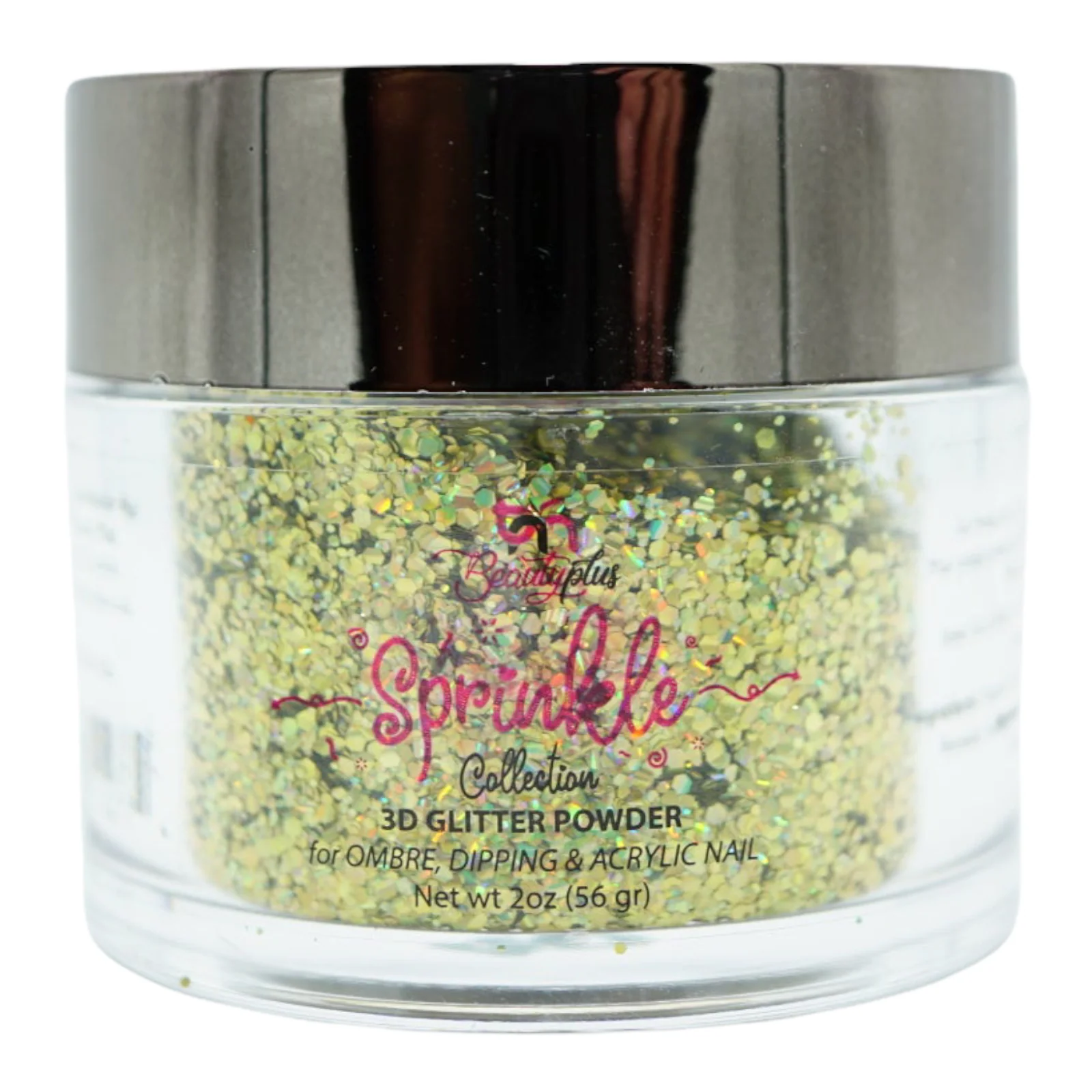 3D Glitter Powder Sprinkle 2oz Nail Art Acrylic Dip #40