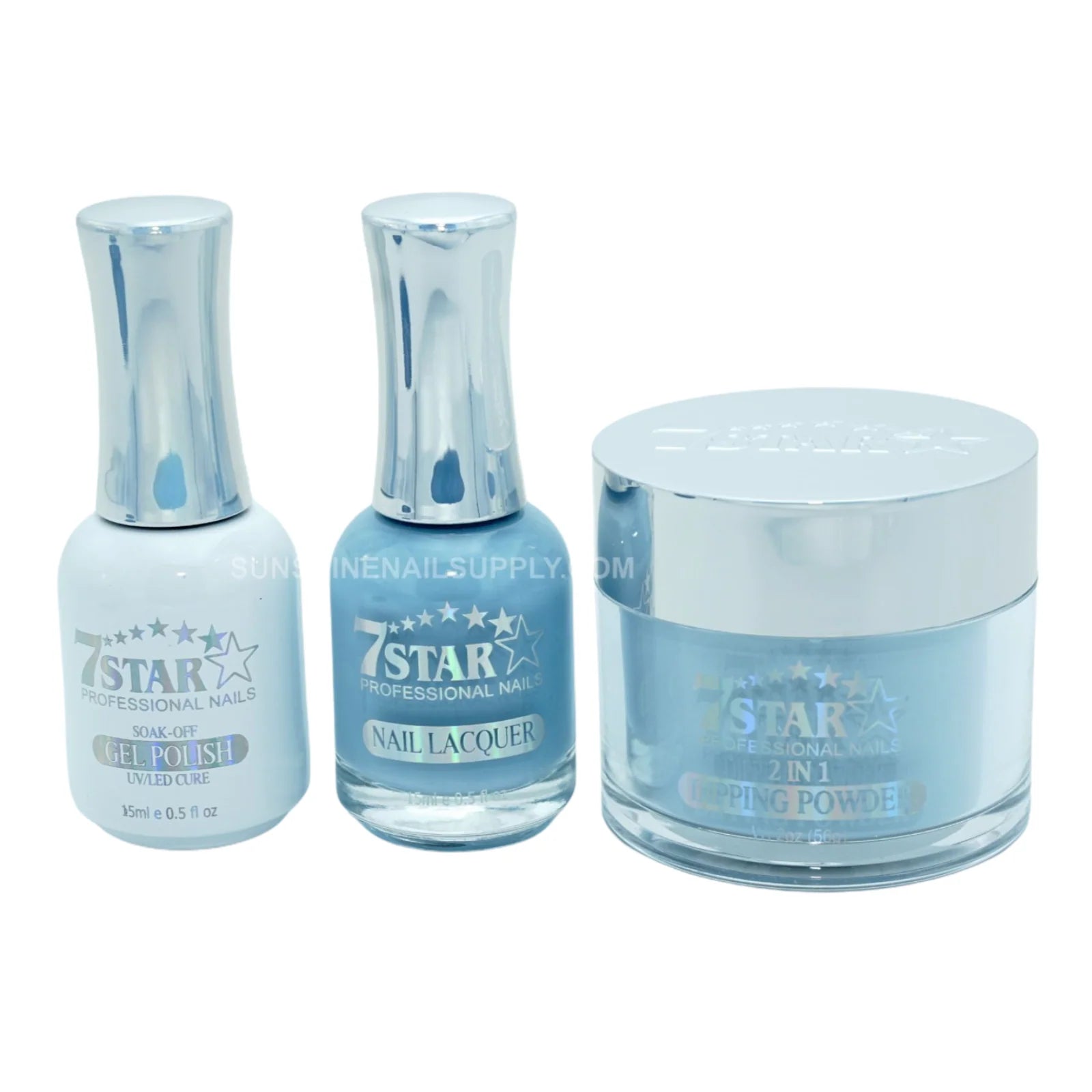 #263 - 7 Star UV/LED Soak Off Gel Polish 3 in 1 - Blue