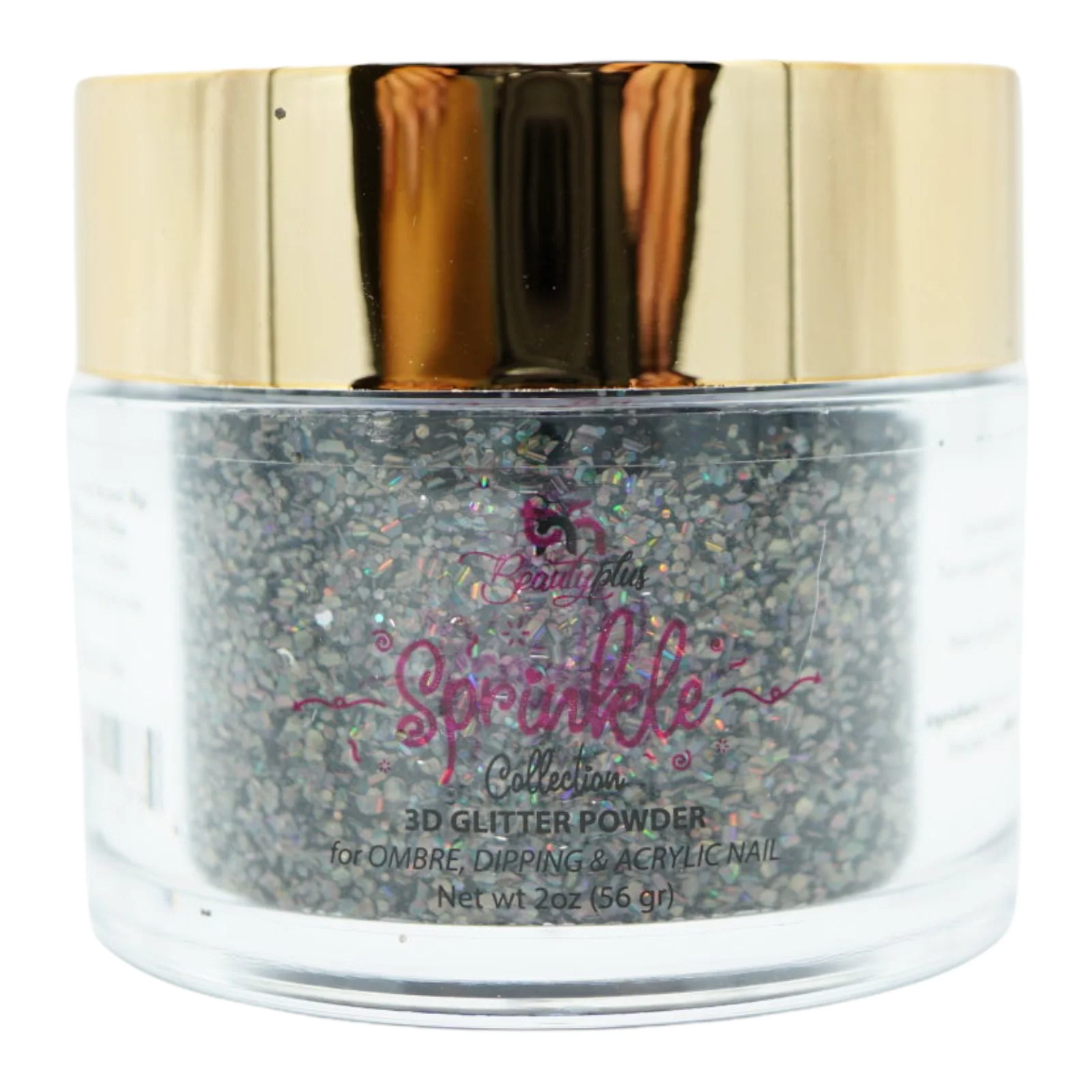 3D Glitter Powder Sprinkle 2oz Nail Art Acrylic Dip #39