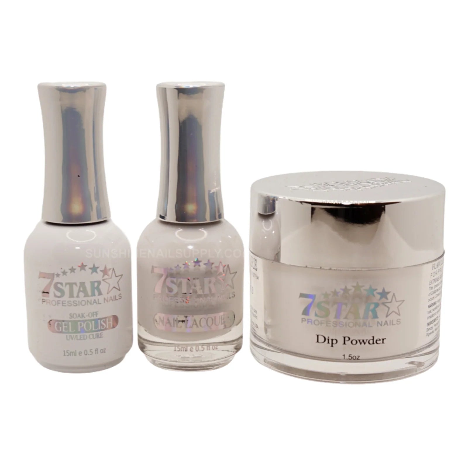7 Star UV/LED Soak Off Gel Polish 3-in-1 Set #405
