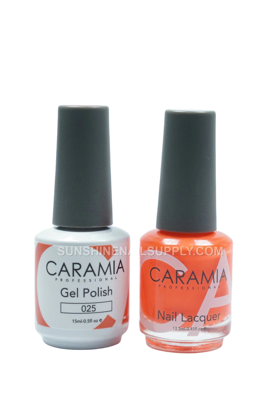 Caramia UV/LED Soak Off Gel Polish #025 – Deep Burgundy Gel